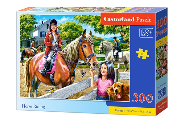 Castorland (B-030095) - "Horse Riding" - 300 piezas