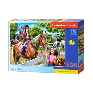 Castorland (B-030095) - "Horse Riding" - 300 piezas