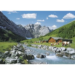 Ravensburger (19216) - "Karwendel Mountains, Austria" - 1000 piezas