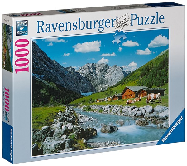 Ravensburger (19216) - "Karwendel Mountains, Austria" - 1000 piezas