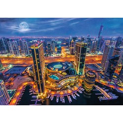 Trefl (27094) - "Lights of Dubai" - 2000 piezas