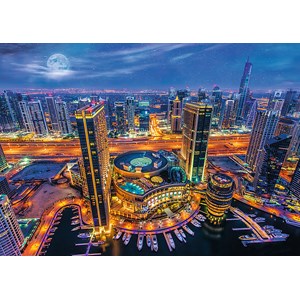 Trefl (27094) - "Lights of Dubai" - 2000 piezas