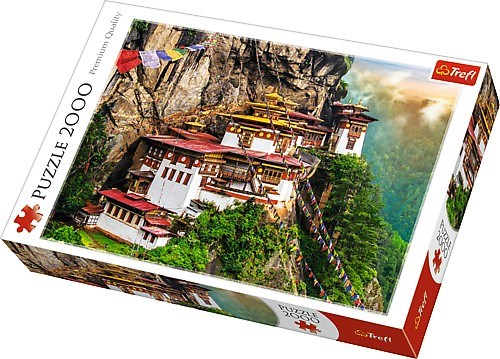 Trefl (27092) - "Tiger's Nest, Bhutan" - 2000 piezas