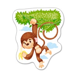 Castorland (B-005017) - "African Animals" - 3 4 6 9 piezas