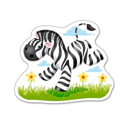 Castorland (B-005017) - "African Animals" - 3 4 6 9 piezas