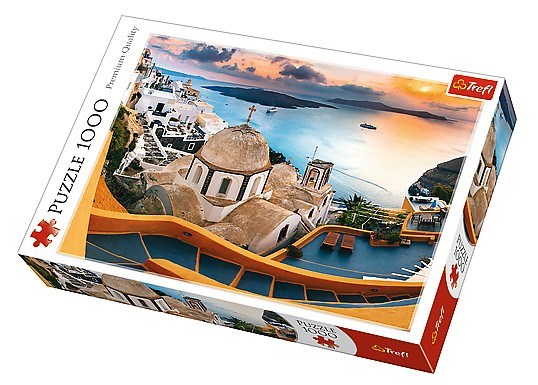 Trefl (10445) - "Santorini" - 1000 piezas