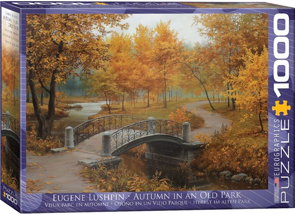 Eurographics (6000-0979) - Eugene Lushpin: "Autumn in an Old Park" - 1000 piezas
