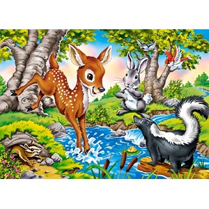 Castorland (B-27446) - "Forest Animals" - 260 piezas