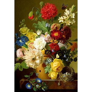 Trefl (26120) - "Flower Bouquet" - 1500 piezas