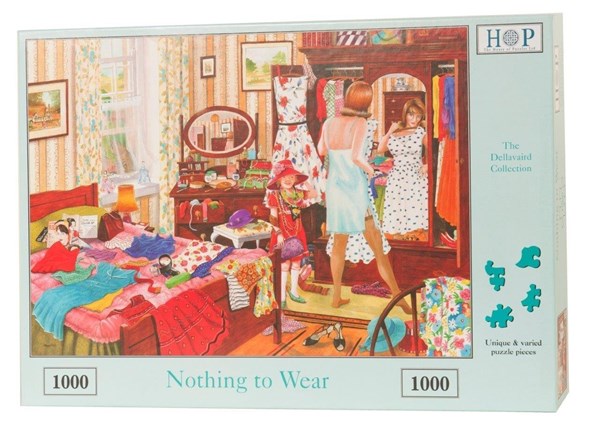 The House of Puzzles (3251) - "Nothing To Wear" - 1000 piezas
