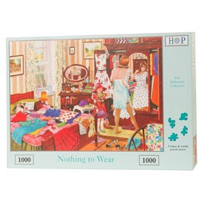 The House of Puzzles (3251) - "Nothing To Wear" - 1000 piezas