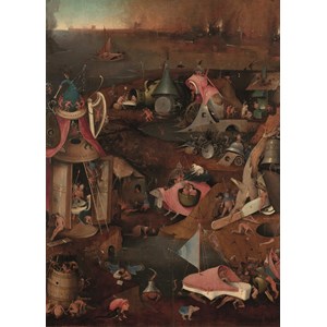 PuzzelMan (767) - Hieronymus Bosch: "The Last Judgment" - 1000 piezas