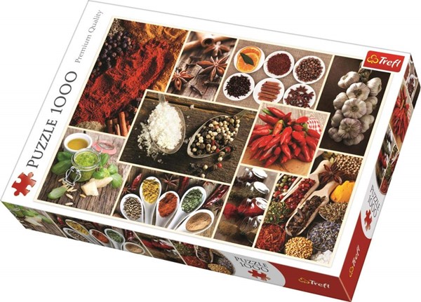 Trefl (10470) - "Collage - Spices" - 1000 piezas
