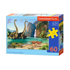 Castorland (B-06922) - "Dinosaurs" - 60 piezas