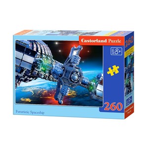 Castorland (B-27408) - "Futuristic Spaceship" - 260 piezas