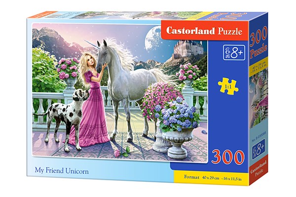 Castorland (B-030088) - "My Friend Unicorn" - 300 piezas