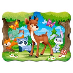 Castorland (B-03570) - "A Deer and Friends" - 30 piezas