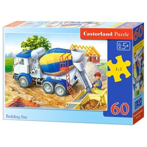 Castorland (B-06618) - "Construction site" - 60 piezas