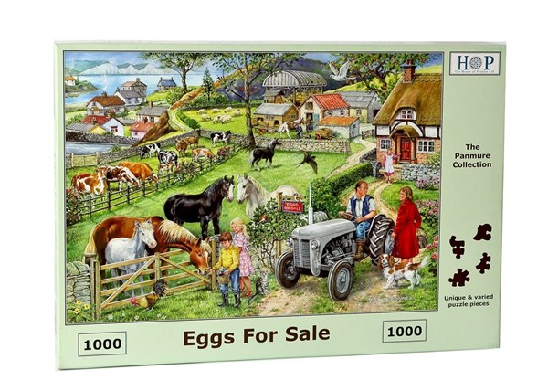The House of Puzzles (4197) - "Eggs For Sale" - 1000 piezas