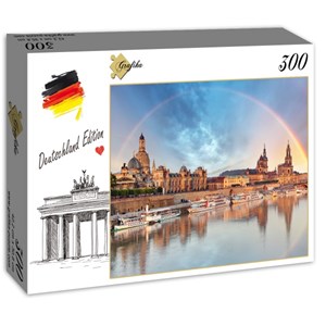 Grafika (02543) - "Deutschland Edition, Skyline Dresdener Altstadt" - 300 piezas