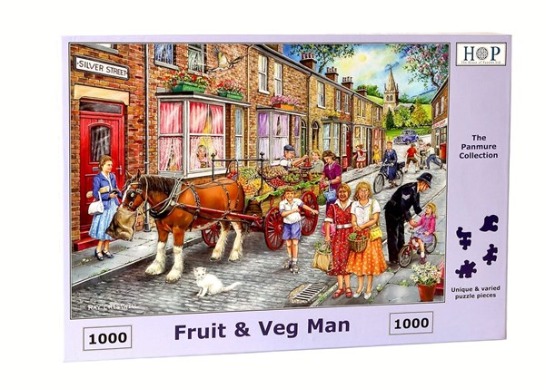 The House of Puzzles (4210) - "Fruit & Veg Man" - 1000 piezas