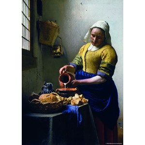 PuzzelMan (382) - Johannes Vermeer: "The Milkmaid" - 1000 piezas