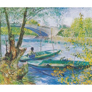 Puzzle Michele Wilson (A327-350) - Vincent van Gogh: "The fishery in Spring" - 350 piezas