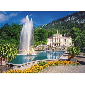 Ravensburger (14255) - "Linderhof Palace, Germany" - 500 piezas