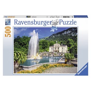 Ravensburger (14255) - "Linderhof Palace, Germany" - 500 piezas