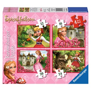 Ravensburger (07055) - "Your girlfriends from the Efteling" - 12 14 20 24 piezas