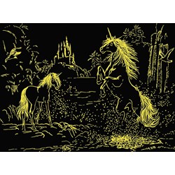 Ravensburger (14873) - "Unicorns At the River" - 500 piezas