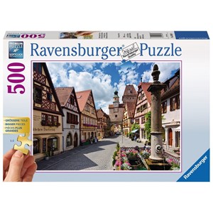 Ravensburger (13607) - "Rothenburg ob der Tauber" - 500 piezas
