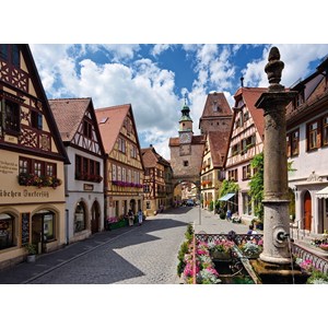 Ravensburger (13607) - "Rothenburg ob der Tauber" - 500 piezas