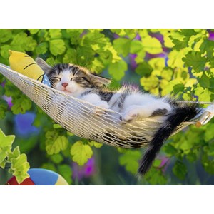 Ravensburger (13204) - "Sleeping Cat" - 300 piezas