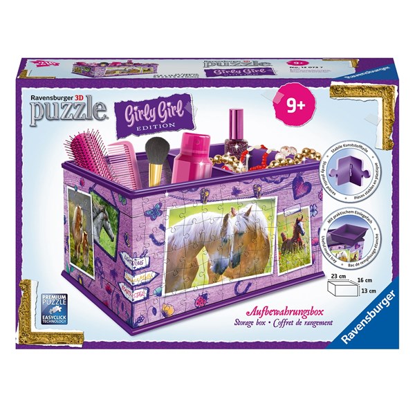 Ravensburger (12072) - "Horses, Storage box" - 216 piezas