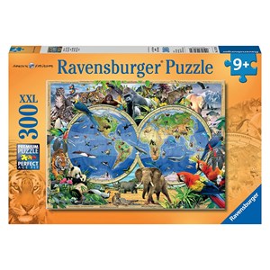 Ravensburger (13173) - "World of Wildlife" - 300 piezas