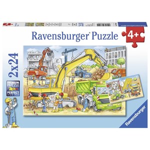Ravensburger (07800) - "Hard to work" - 24 piezas