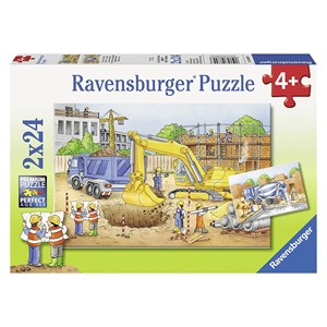 Ravensburger (08899) - "Construction Site" - 24 piezas