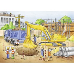 Ravensburger (08899) - "Construction Site" - 24 piezas