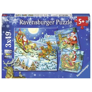 Ravensburger (08032) - "Christmas Magic" - 49 piezas