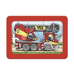 Ravensburger (06115) - "Fire Truck, Police, Ambulance" - 6 piezas