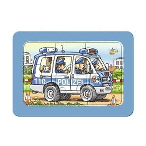 Ravensburger (06115) - "Fire Truck, Police, Ambulance" - 6 piezas