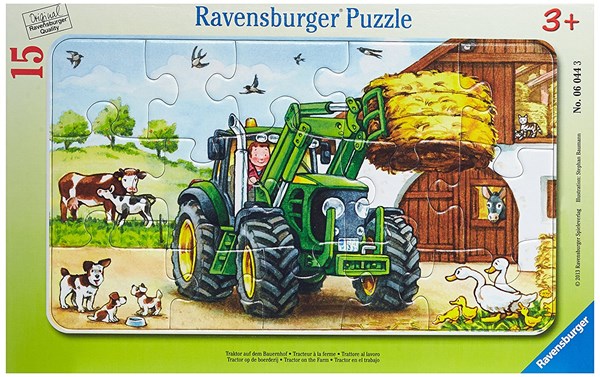 Ravensburger (06044) - "Tractor on the Farm" - 15 piezas