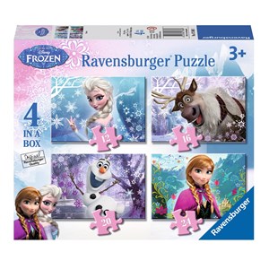 Ravensburger (07360) - "Frozen" - 12 16 20 24 piezas