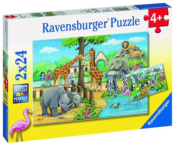 Ravensburger (07806) - "Welcome to the Zoo" - 24 piezas