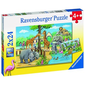 Ravensburger (07806) - "Welcome to the Zoo" - 24 piezas