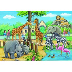 Ravensburger (07806) - "Welcome to the Zoo" - 24 piezas