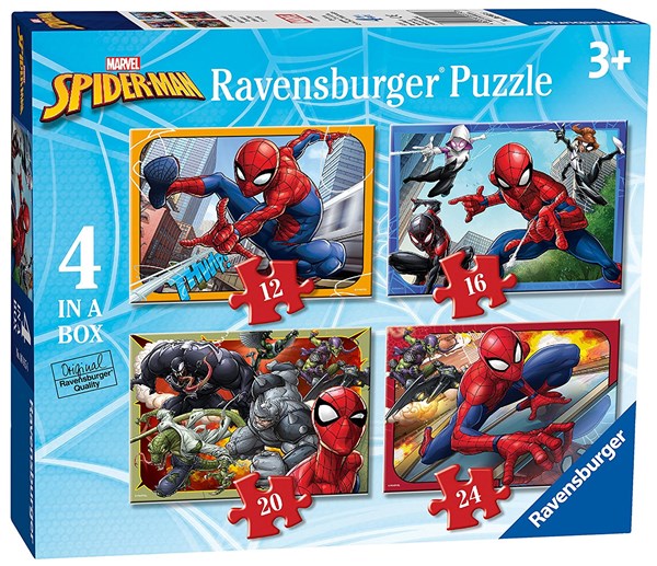 Ravensburger (06915) - "Spiderman" - 12 16 20 24 piezas