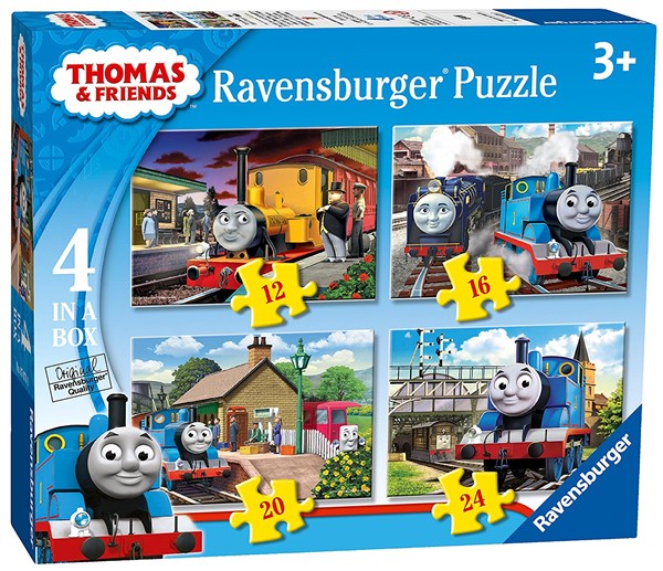 Ravensburger (07070) - "Thomas &Friends" - 12 16 20 24 piezas