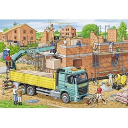 Ravensburger (07589) - "Busy Construction Site" - 12 piezas